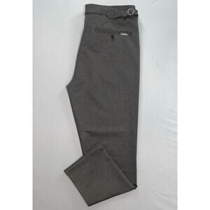 ICON Amsterdam The Aurelio Trousers Stretch Knit Chino Pants w/ Adjusters. 36X29